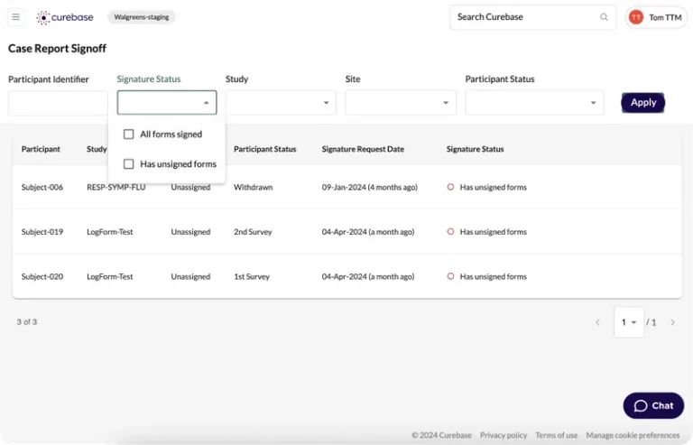 Curebase EDC Curebase EDC