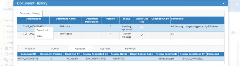 Clinevo eTMF 1 Clinevo eTMF 1