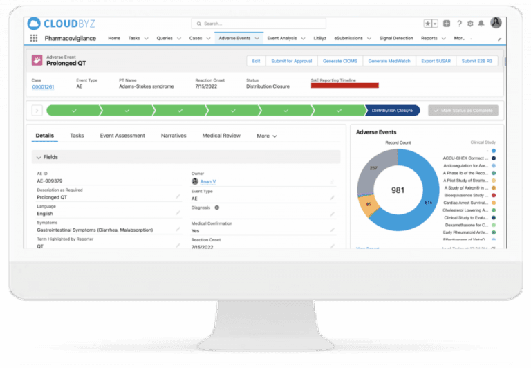 Cloudbyz Pharmacovigilance Software