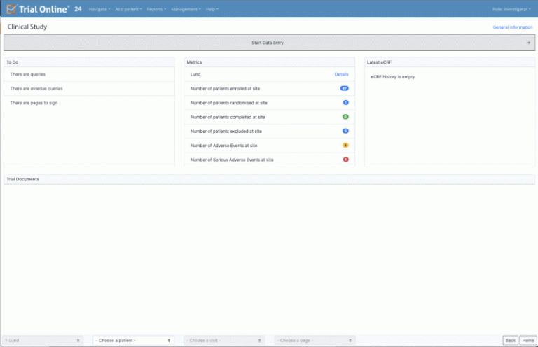 Replior TrialOnline EDC 1 Replior TrialOnline EDC 1