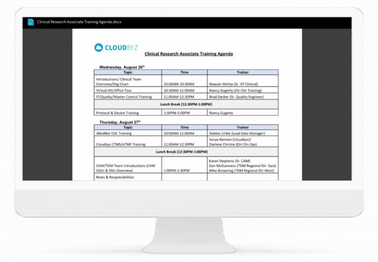 Cloudbyz Regulatory Software 3 Cloudbyz Regulatory Software 3