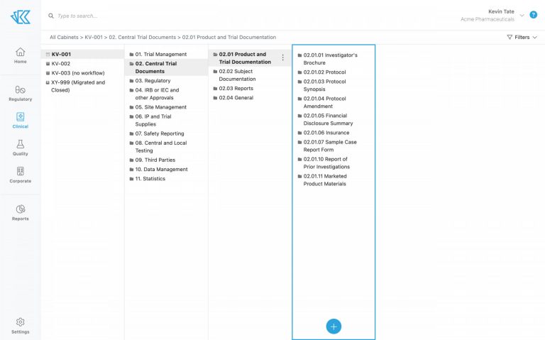 Kivo eTMF 4 Kivo eTMF 4