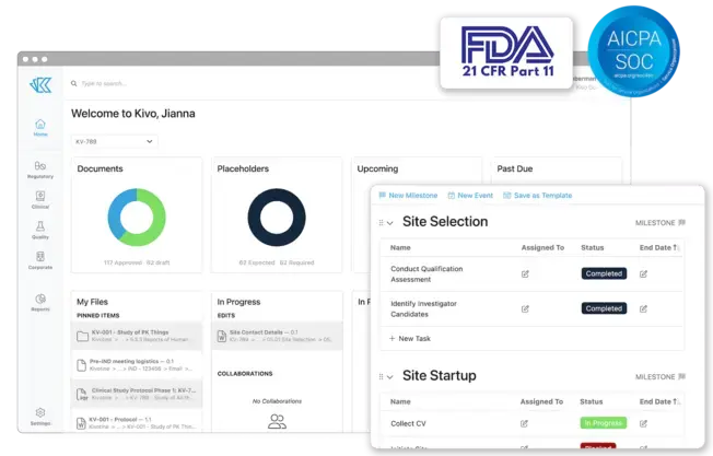 Kivo eTMF 1 Kivo eTMF 1