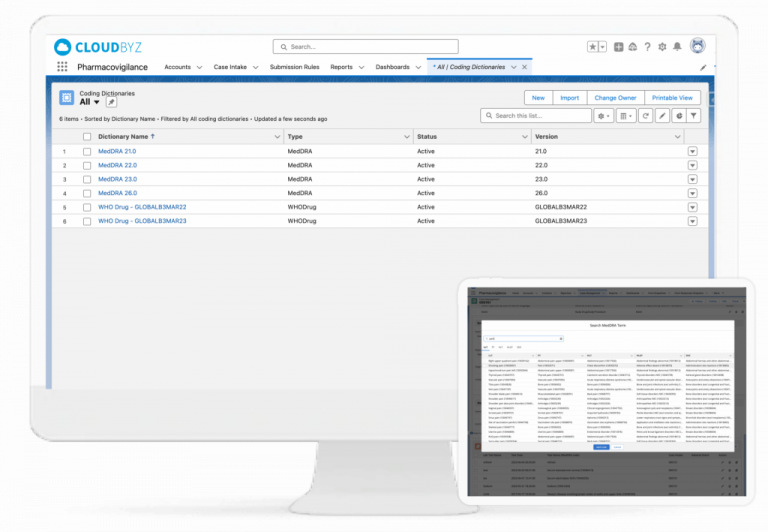 Cloudbyz Pharmacovigilance Software 1