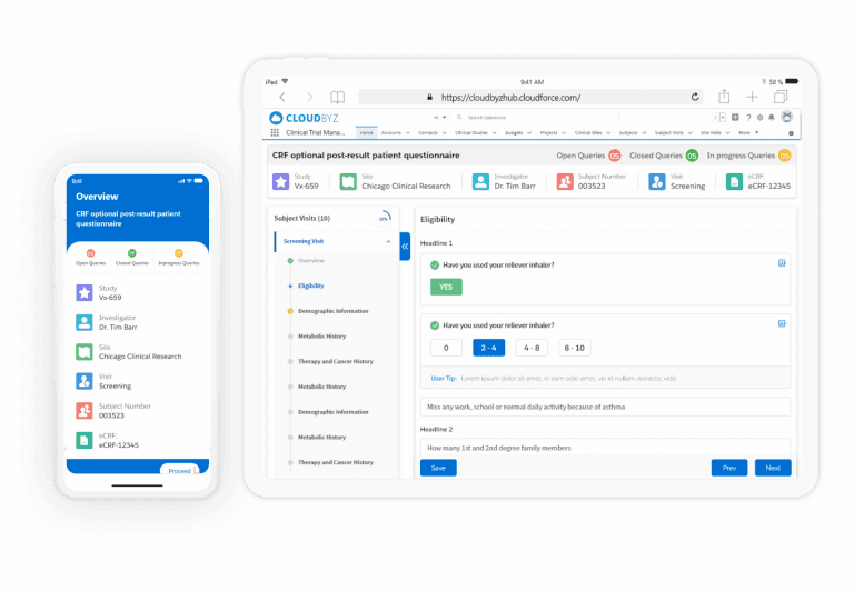 Cloudbyz eCRF Cloudbyz eCRF