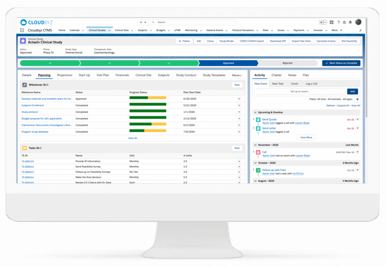 Cloudbyz CTMS 1 Cloudbyz CTMS 1