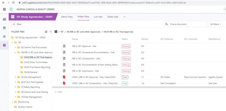 Agatha eISF Agatha eISF