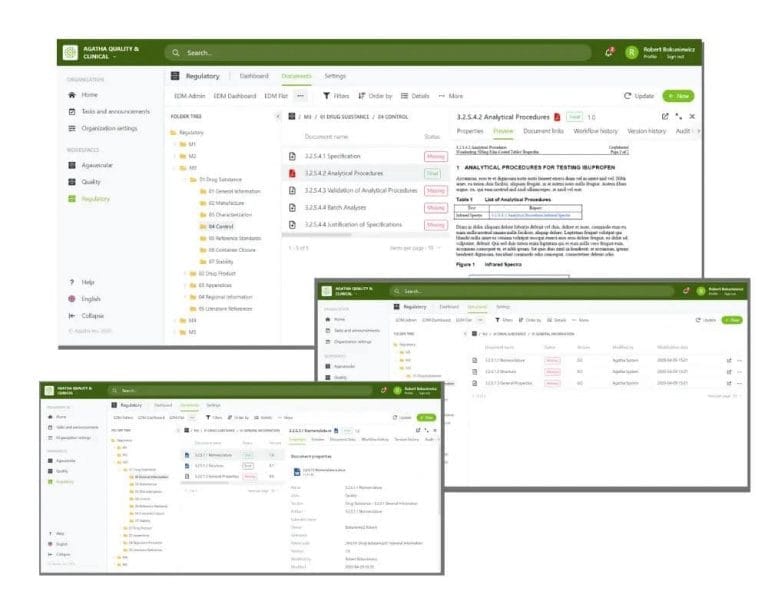 Agatha Regulatory Software Agatha Regulatory Software
