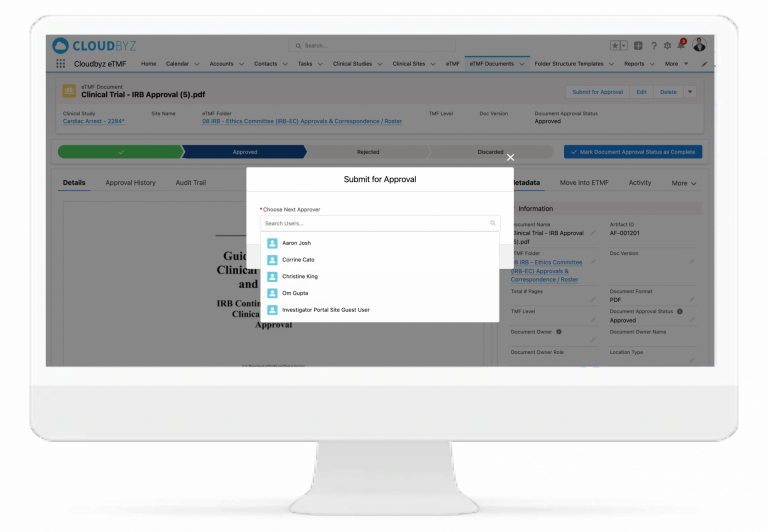 Cloudbyz eTMF 1 Cloudbyz eTMF 1