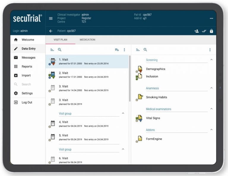 SecuTrial EDC SecuTrial EDC
