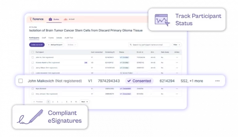 Florence eConsent 1 Florence eConsent 1