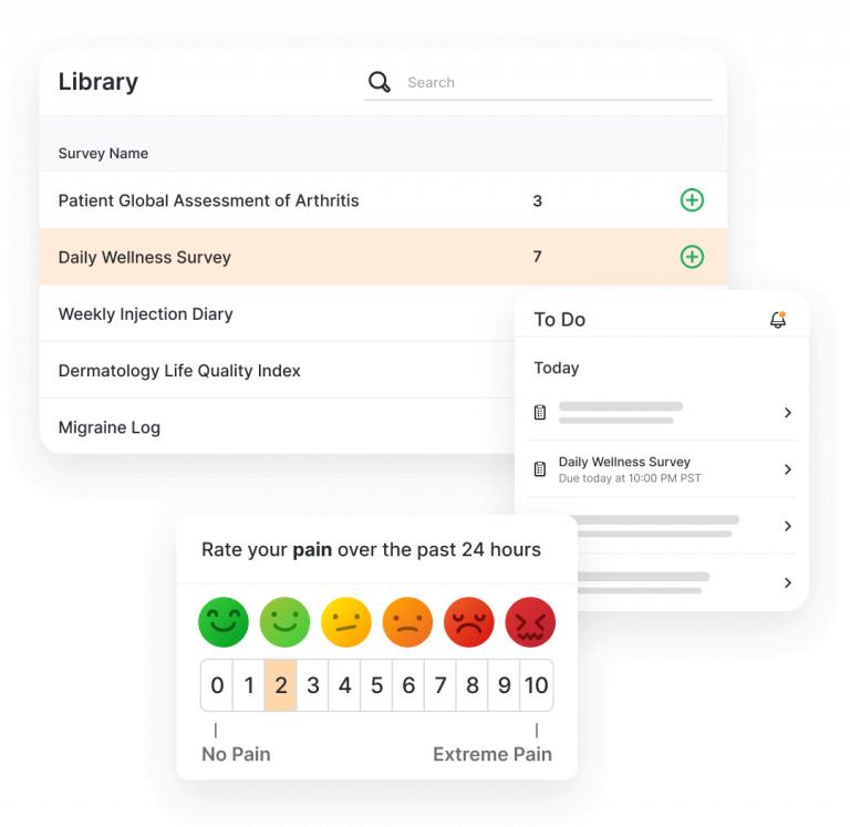 Veeva eCOA screenshot Veeva eCOA screenshot