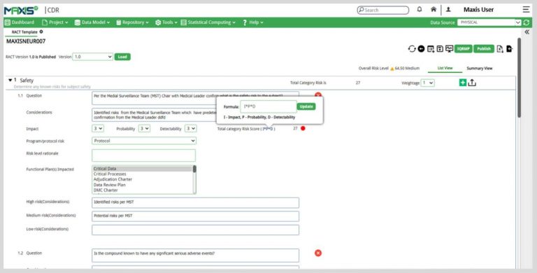 Maxis IT RBQM 1 Maxis IT RBQM 1